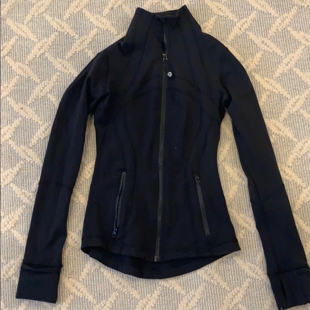 Lululemon Black Athletic Define jacket size 2